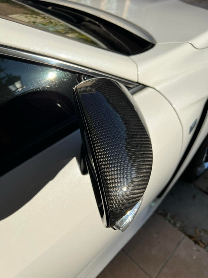 Lexus Compatible Dry Carbon Fiber Mirror Replacement Covers