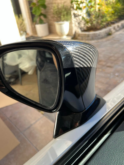 Lexus Compatible Dry Carbon Fiber Mirror Replacement Covers