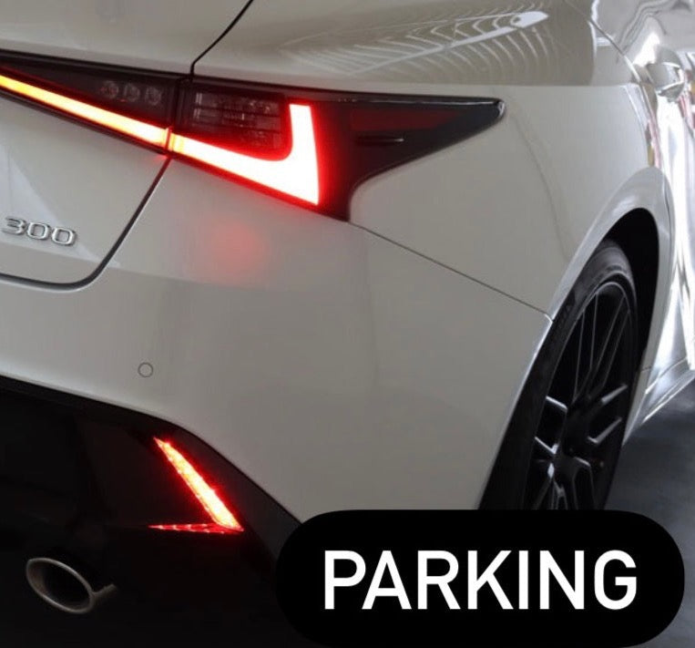 Lexus IS Compatible Rear Bumper LED Reflectors