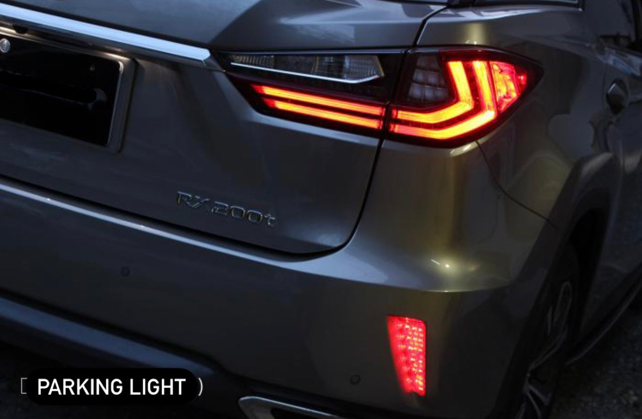 Lexus Pre-Refresh RX Rear Bumper LED Reflectors